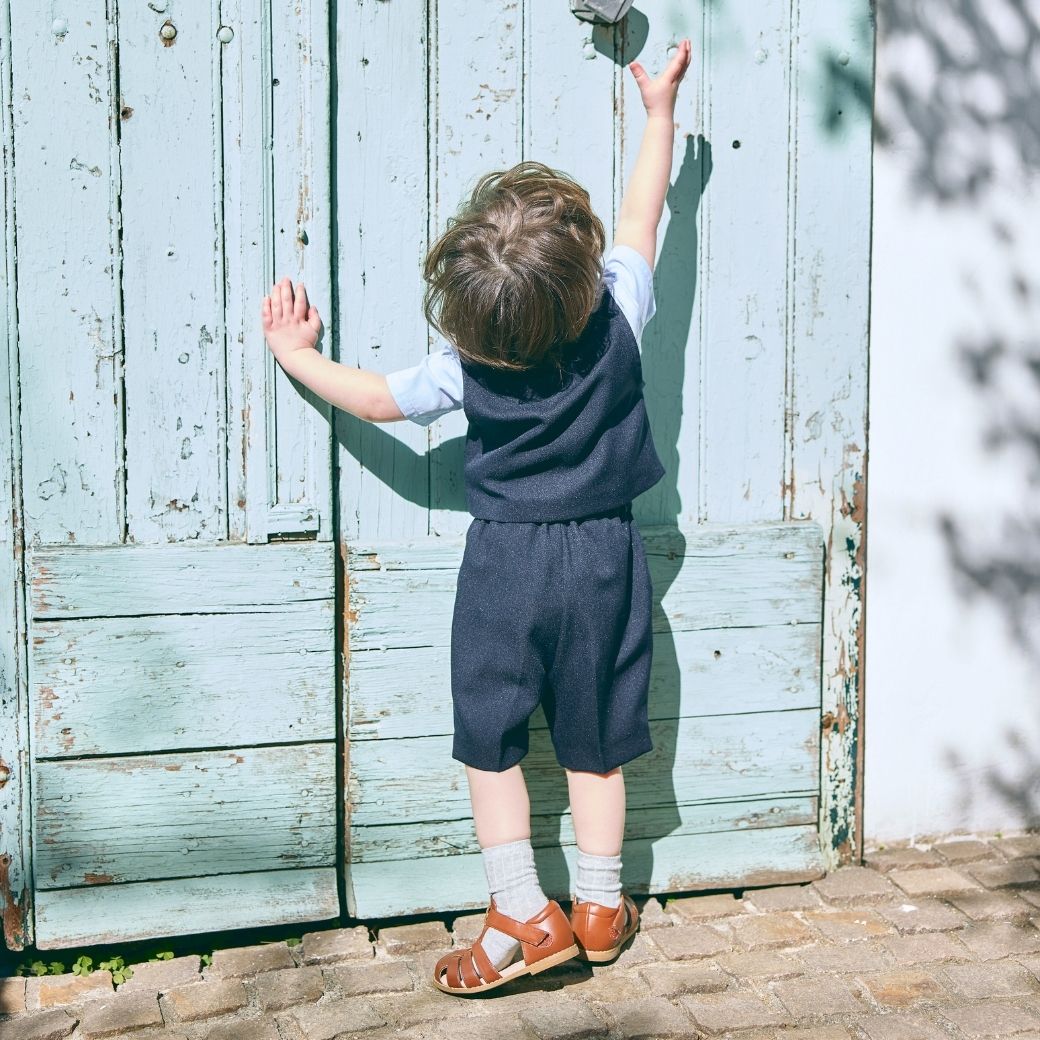 半袖ベストスーツ 80 90cm (8031-5215)