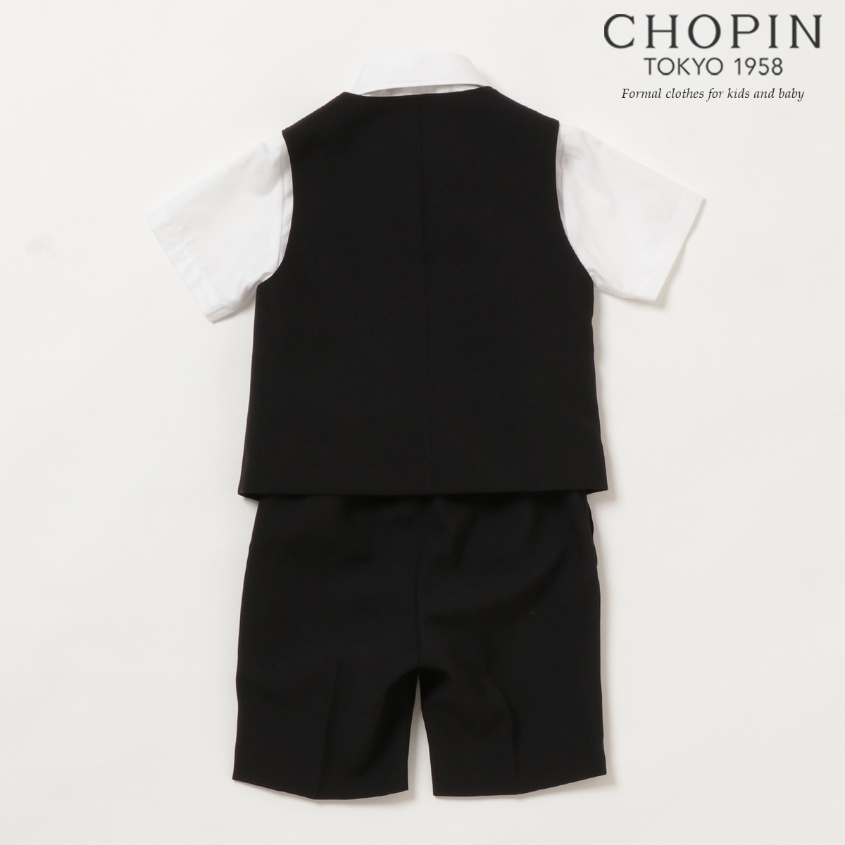 半袖ベストスーツ 80 90cm (8031-5215)