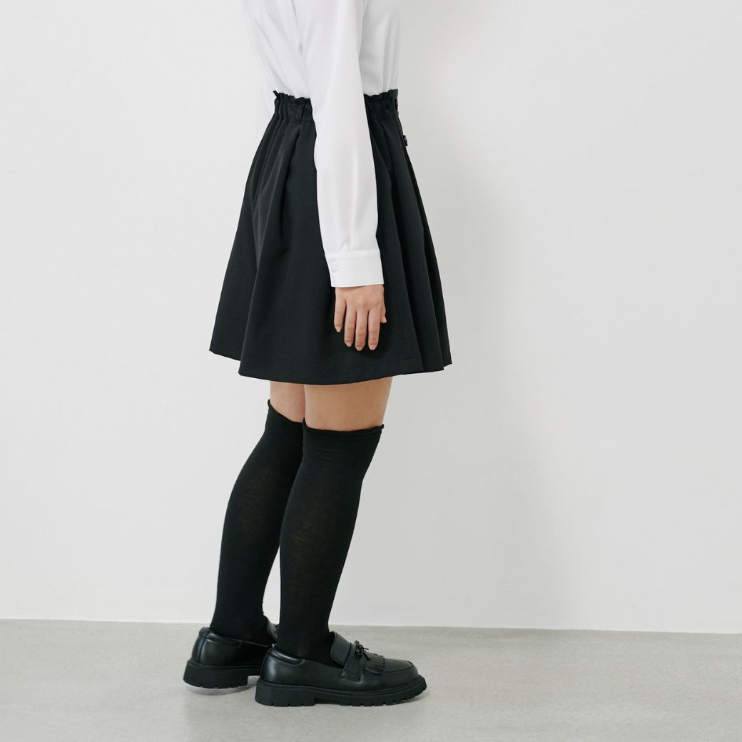 【TIMEセール50%OFF】タックフレアキュロットスカート 140 150 160cm (8394-2503) CHOPIN/ショパン