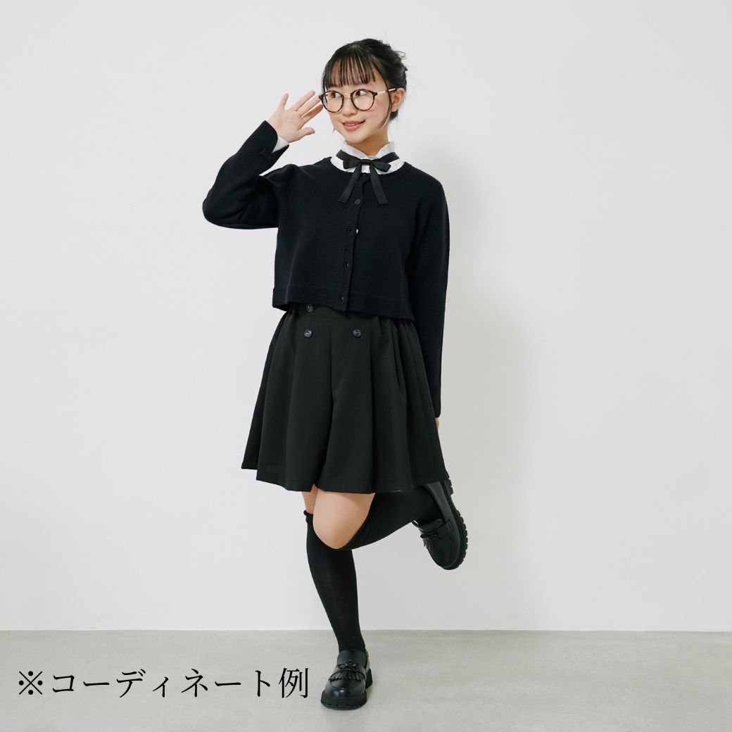 【TIMEセール50%OFF】タックフレアキュロットスカート 140 150 160cm (8394-2503) CHOPIN/ショパン