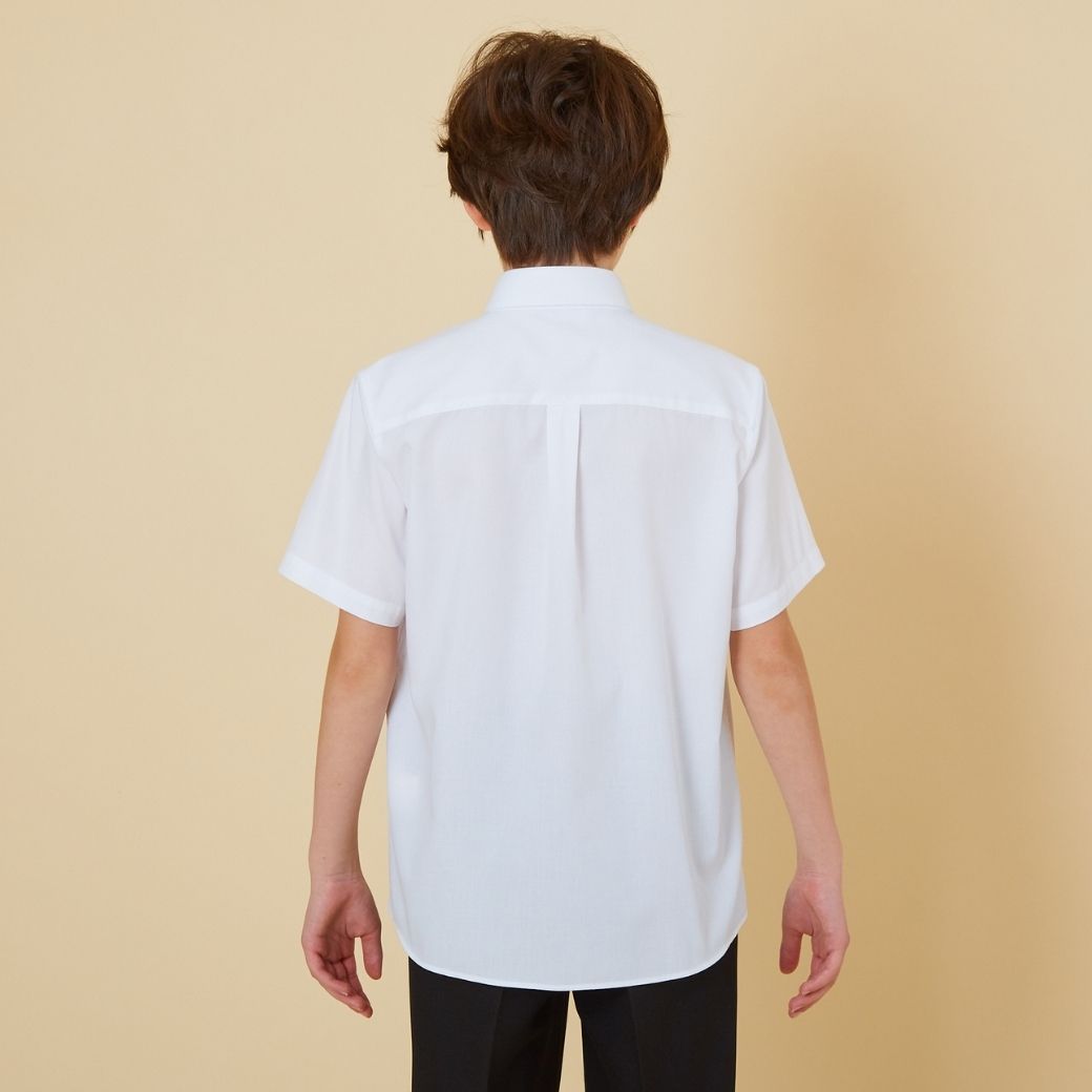 ジュニア 半袖ベーシックシャツ 140 150 160 170cm (2433-5601) CHOPINblue/ショパンブルー