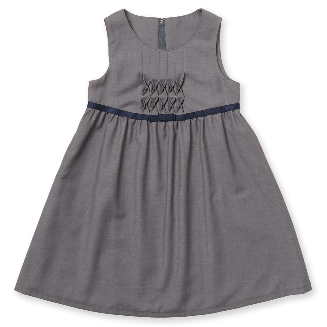 【TIMEセール45%OFF】ハンドワークスモッキング刺繍ジャンパースカート100 110 120 130cm(8376-8301) CHOPIN/ショパン