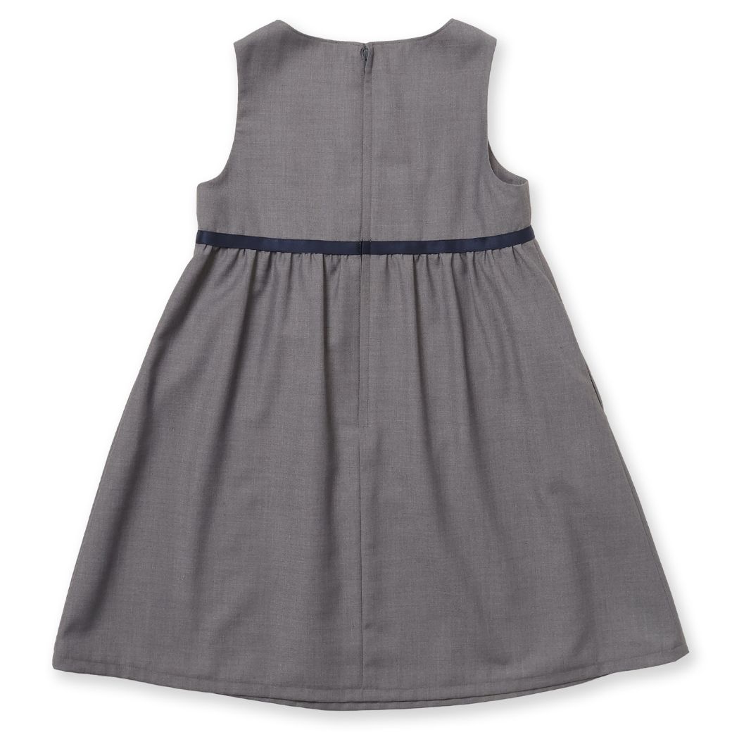 【TIMEセール45%OFF】ハンドワークスモッキング刺繍ジャンパースカート100 110 120 130cm(8376-8301) CHOPIN/ショパン