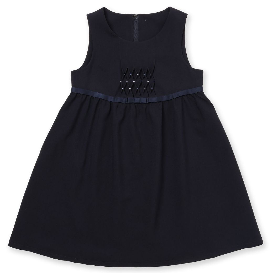 【TIMEセール45%OFF】ハンドワークスモッキング刺繍ジャンパースカート100 110 120 130cm(8376-8301) CHOPIN/ショパン