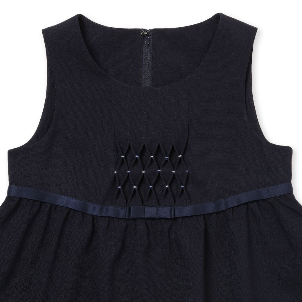 【TIMEセール45%OFF】ハンドワークスモッキング刺繍ジャンパースカート100 110 120 130cm(8376-8301) CHOPIN/ショパン