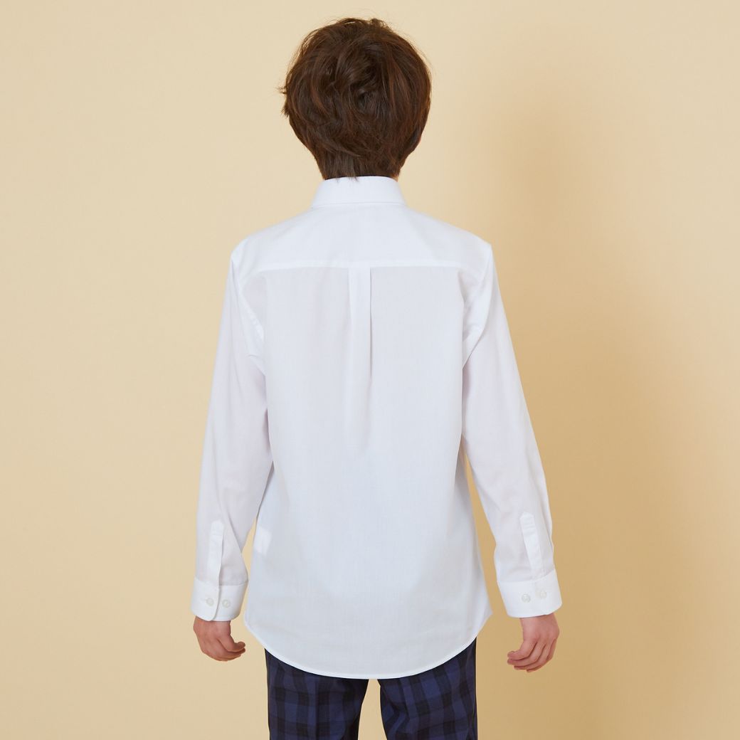 ジュニア長袖ベーシックシャツ 140 150 160 170cm (2433-5600) CHOPINblue/ショパンブルー
