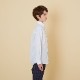 ジュニア長袖ベーシックシャツ 140 150 160 170cm (2433-5600) CHOPINblue/ショパンブルー