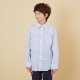 ジュニア長袖ベーシックシャツ 140 150 160 170cm (2433-5600) CHOPINblue/ショパンブルー