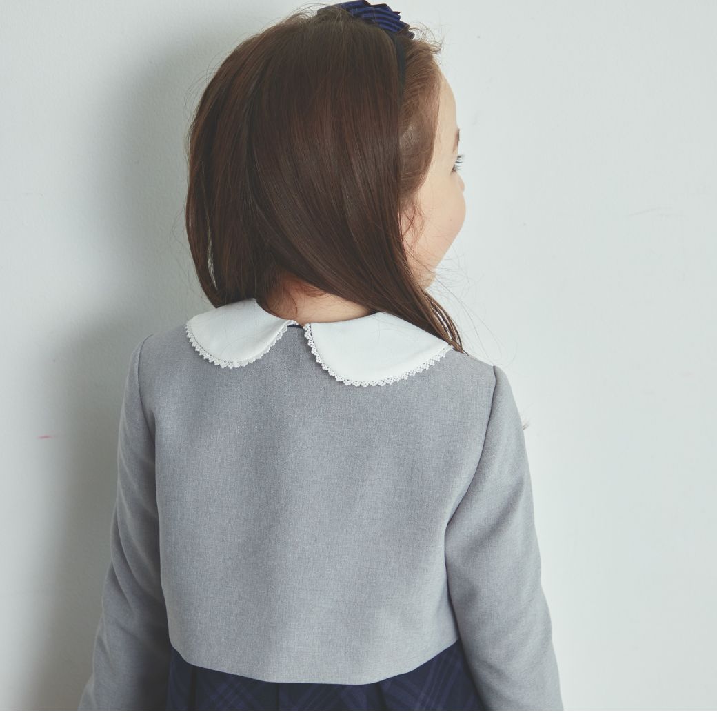 【新色追加】10/17 18時より再入荷!<大人気>格子柄アンサンブル 115 120 130cm 120B 130Bcm(8101-9301)【Tdスーツバックプレゼント】