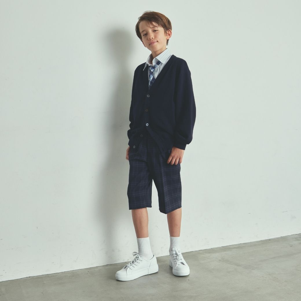 フォーマルハーフパンツ 140 150 160cm (2435-5602) CHOPINblue/ショパンブルー