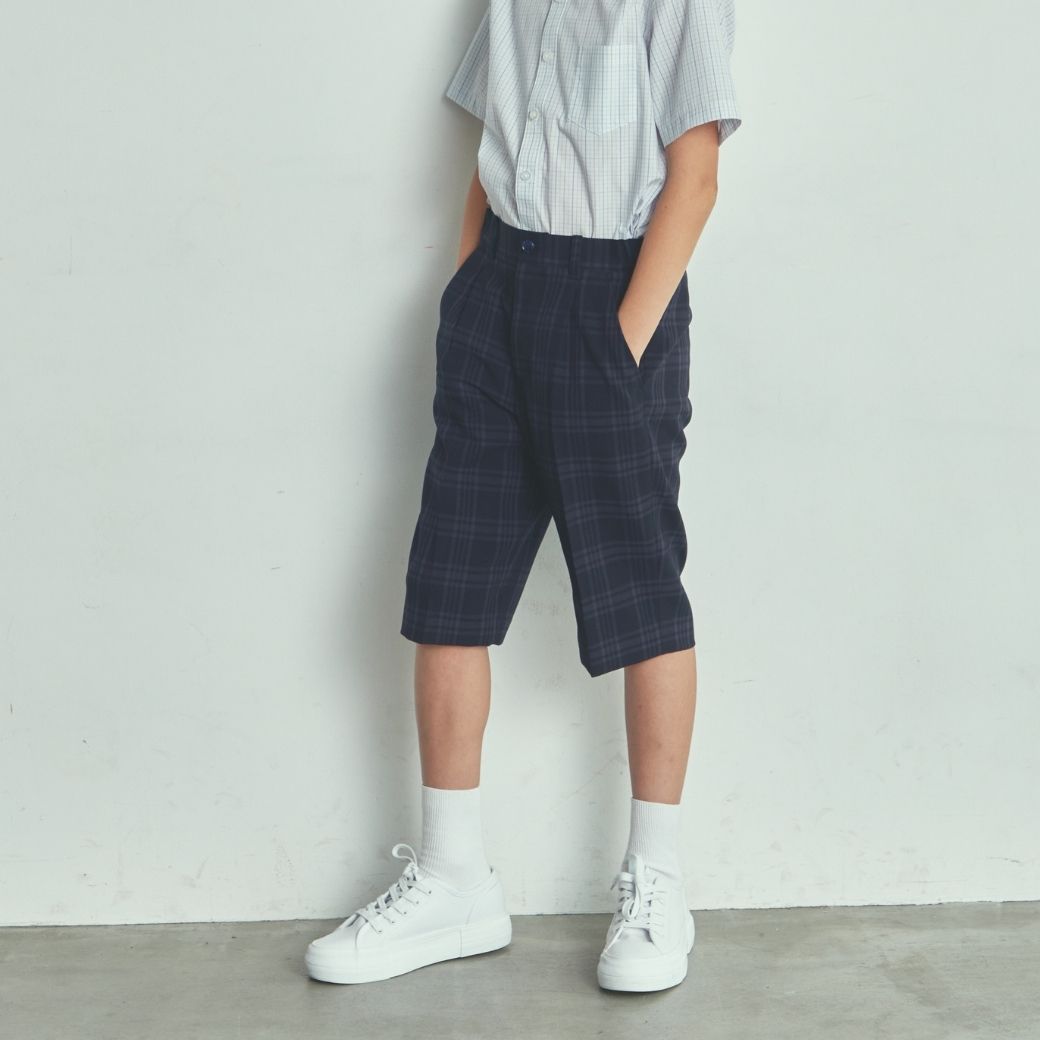 フォーマルハーフパンツ 140 150 160cm (2435-5602) CHOPINblue/ショパンブルー