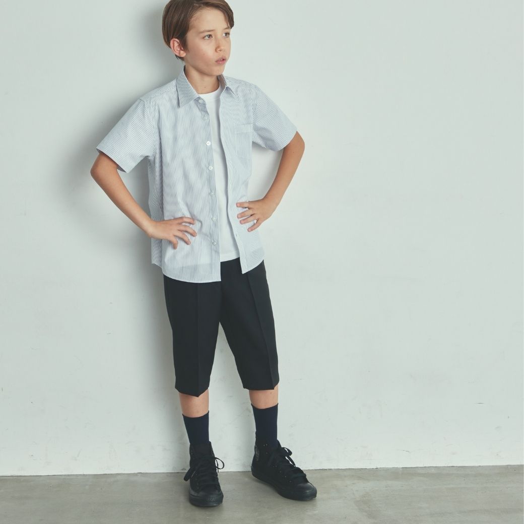 フォーマルハーフパンツ 140 150 160cm (2435-5602) CHOPINblue/ショパンブルー