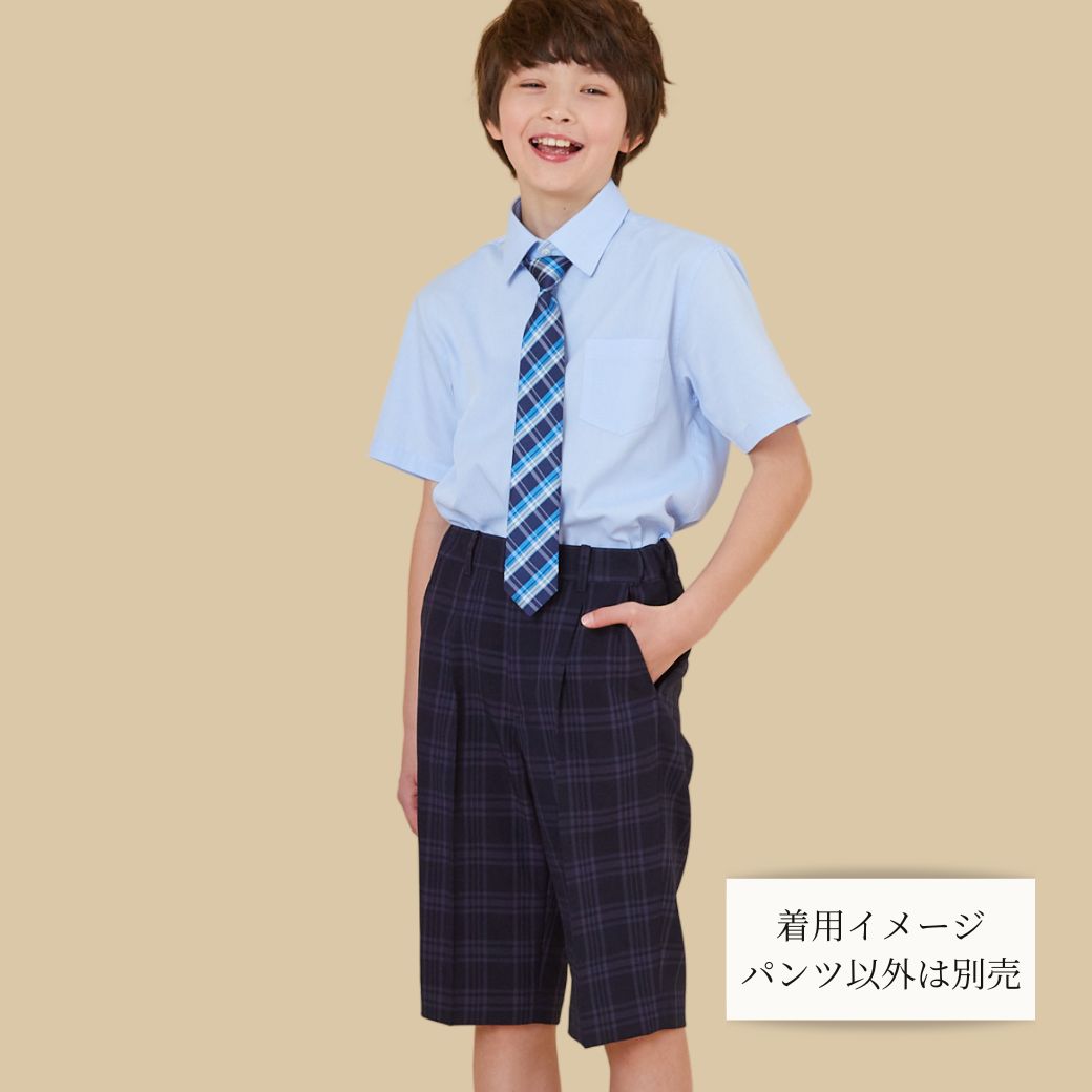 フォーマルハーフパンツ 140 150 160cm (2435-5602) CHOPINblue/ショパンブルー