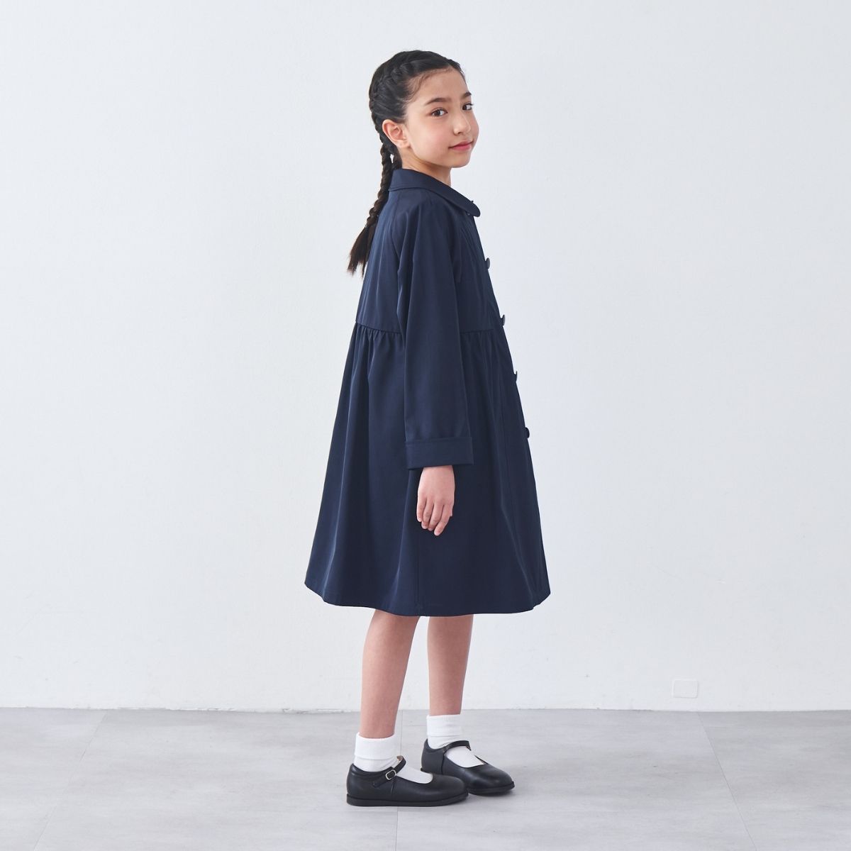 女の子130cm  コート、オーバーオールその他 まとめ売り ライナー付きコート 110 120 130cm （8372-2324） CHOPIN/ショパン