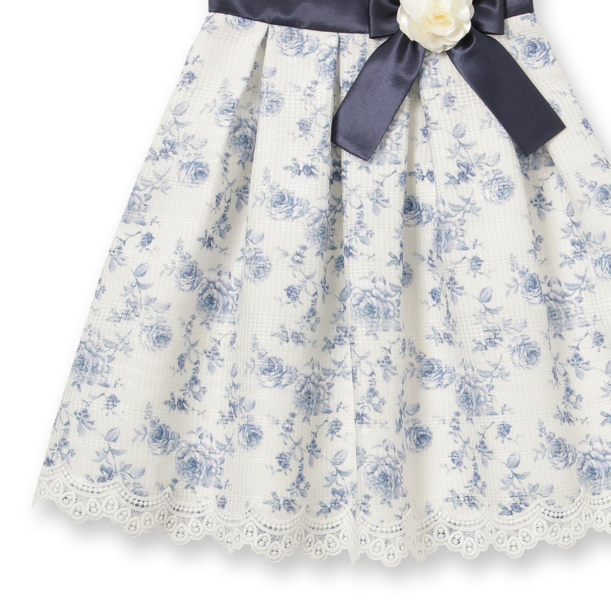 【セール30%OFF】花柄プリントドレス 140 150 160cm CHOPIN/ショパン 8396-8301scl