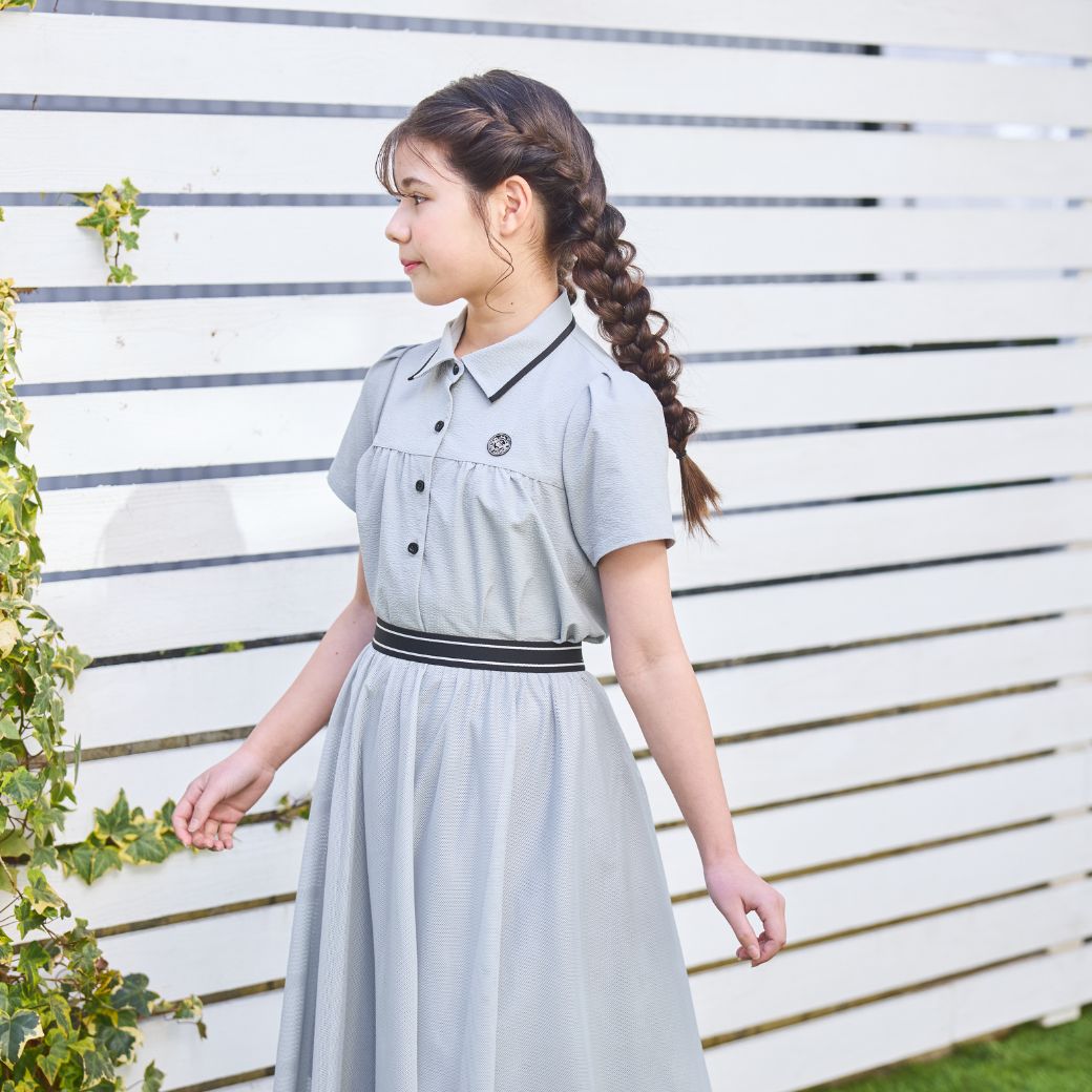 2WAYスイッチングワンピースセット 140 150 160 170cm (2576-2502) CHOPIN blue/ショパン ブルー