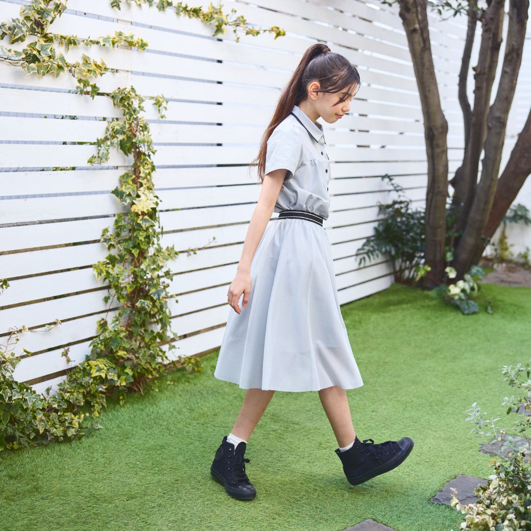 2WAYスイッチングワンピースセット 140 150 160 170cm (2576-2502) CHOPIN blue/ショパン ブルー