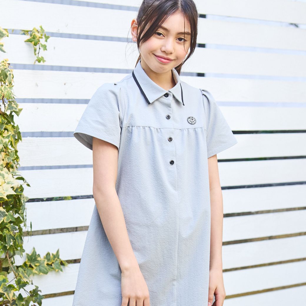 2WAYスイッチングワンピースセット 140 150 160 170cm (2576-2502) CHOPIN blue/ショパン ブルー