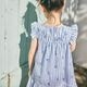 【SUMMERセール20％OFF】コットンチェリー刺繍ストライプワンピース 110 120 130 140cm (2536-7326) utremi/ユトレミ
