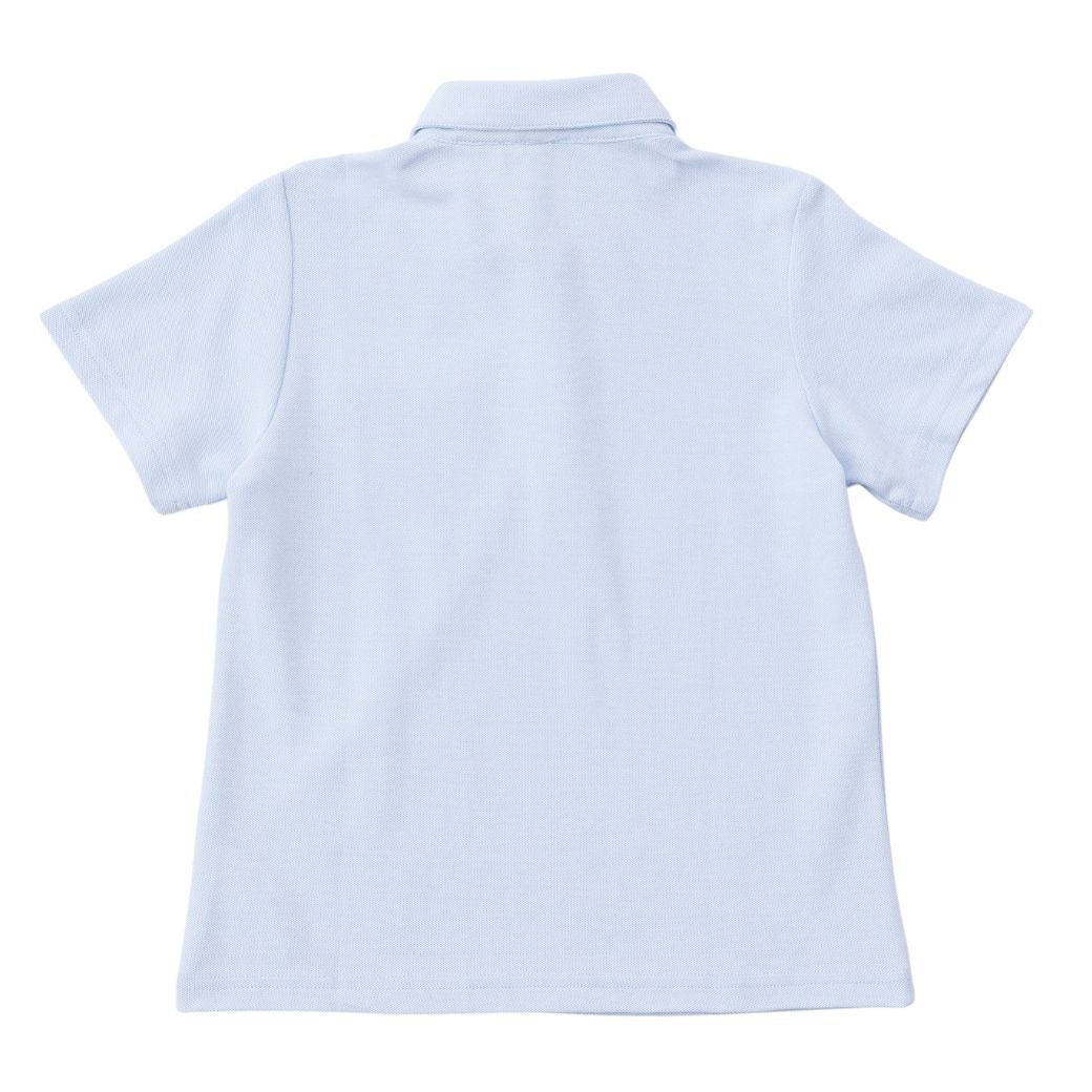 鹿の子プルオーバーシャツ 100 110 120 130 140cm (2433-5403) CHOPINblue/ショパンブルー