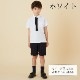 鹿の子プルオーバーシャツ 100 110 120 130 140cm (2433-5403) CHOPINblue/ショパンブルー