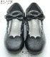 リボン付きスカラップシューズ 17 18 19 20 21cm (8090-0015)