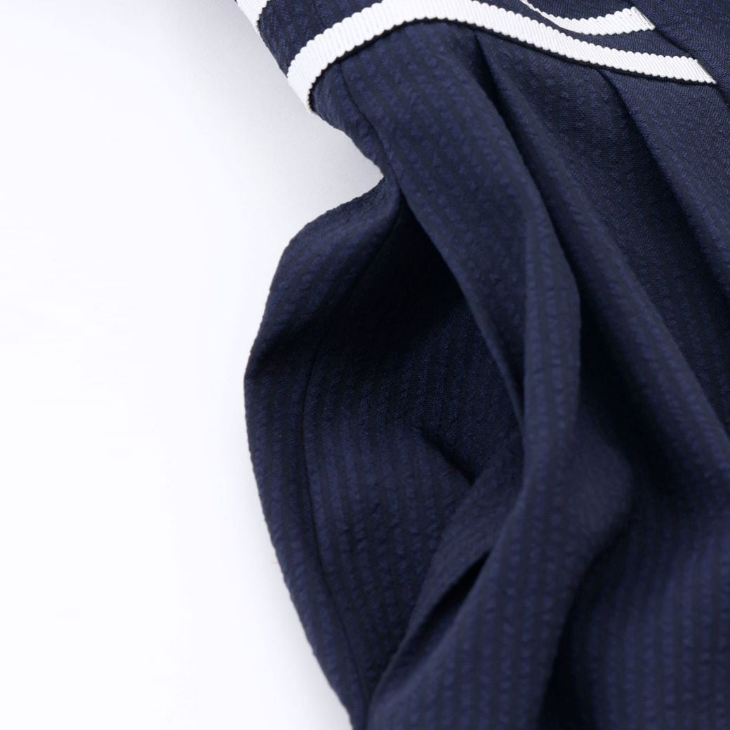 【ジュニア】COOLMAXラインワンピース 140 150 160cm (2636-7500) CHOPIN blue/ショパンブルー