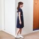 【ジュニア】COOLMAXラインワンピース 140 150 160cm (2636-7500) CHOPIN blue/ショパンブルー