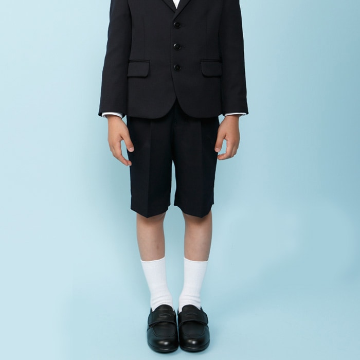 【廃版アウトレットセール58%】ウールワンタックハーフパンツ 100 110 120 130cm(8995-5402)