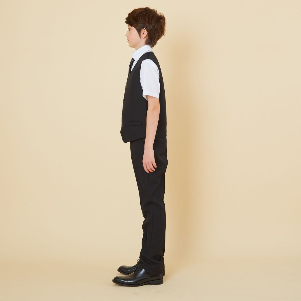 半袖ベストスーツ 140 150 160 170cm (2431-5606) CHOPINblue/ショパンブルー