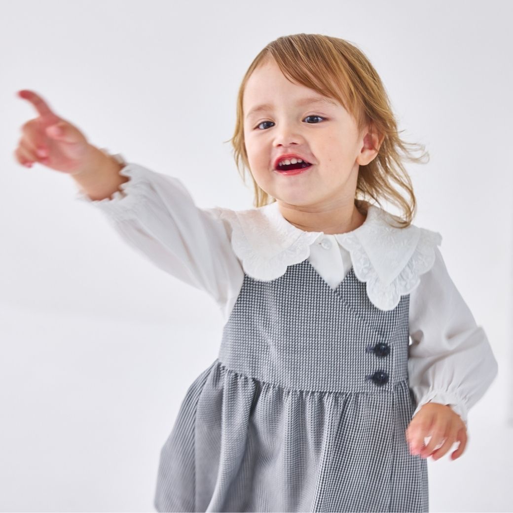 ジャンパースカート 90 100cm (2576-3106) CHOPIN blue/ショパンブルー