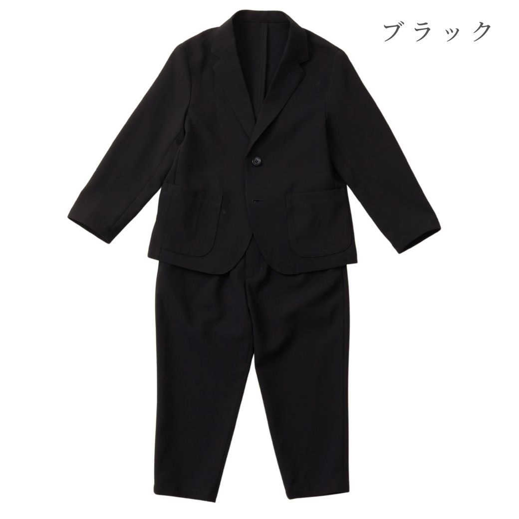 【WEB限定】ストレッチスーツセット 110 120 130cm (2471-5453) CHOPINblue/ショパンブルー
