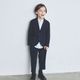 【WEB限定】ストレッチスーツセット 110 120 130cm (2471-5453) CHOPINblue/ショパンブルー