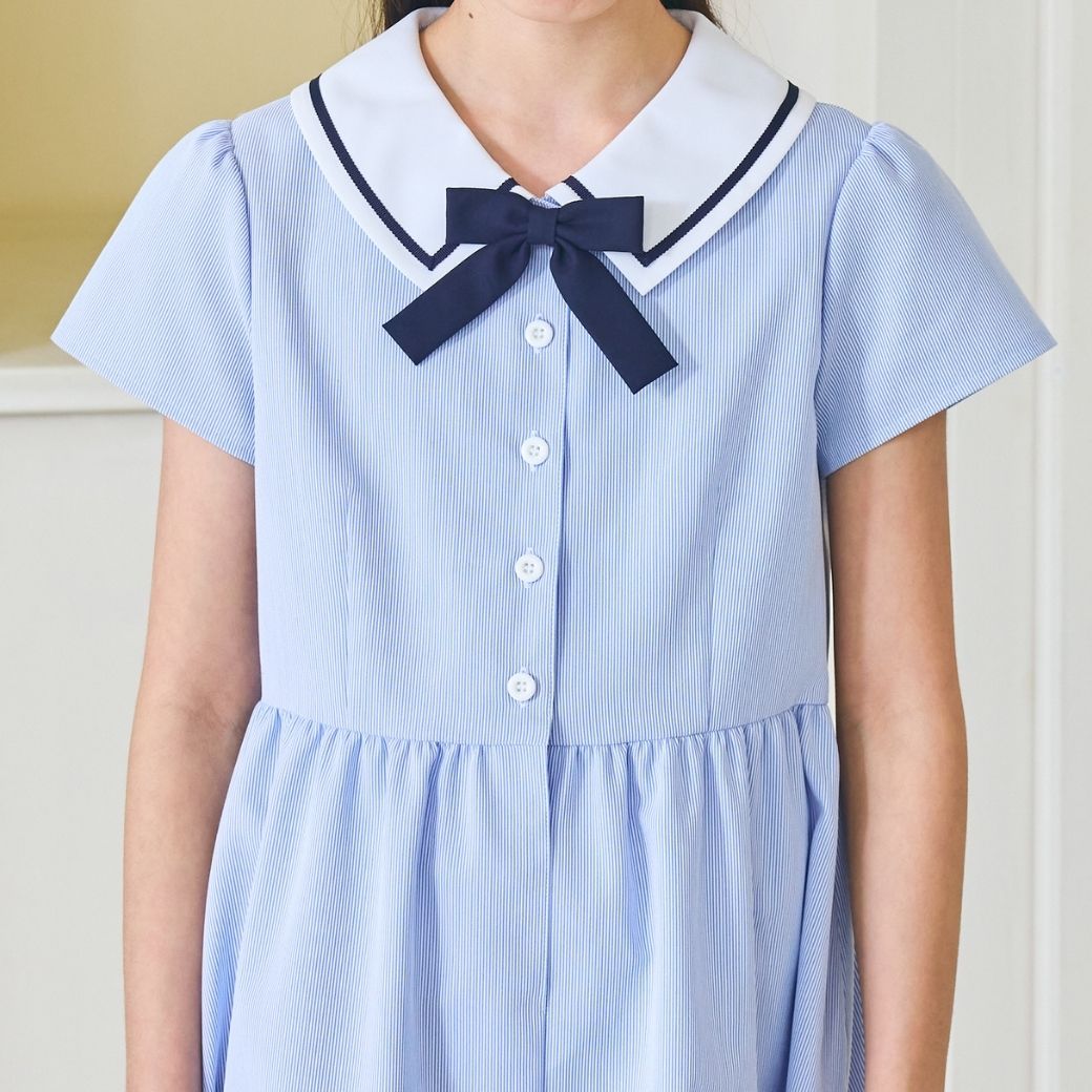 マリンワンピース 100 110 120 130 140cm (2536-7302-7501) CHOPINblue/ショパンブルー