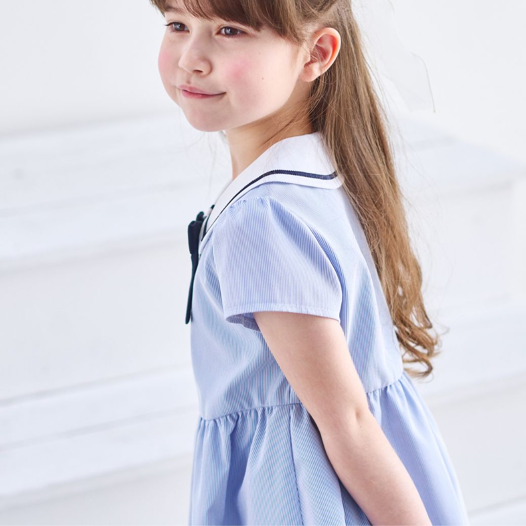 マリンワンピース 100 110 120 130 140cm (2536-7302-7501) CHOPINblue/ショパンブルー