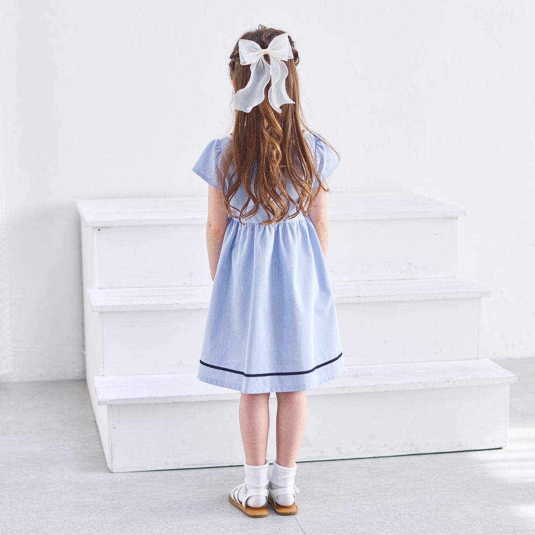 マリンワンピース 100 110 120 130 140cm (2536-7302-7501) CHOPINblue/ショパンブルー