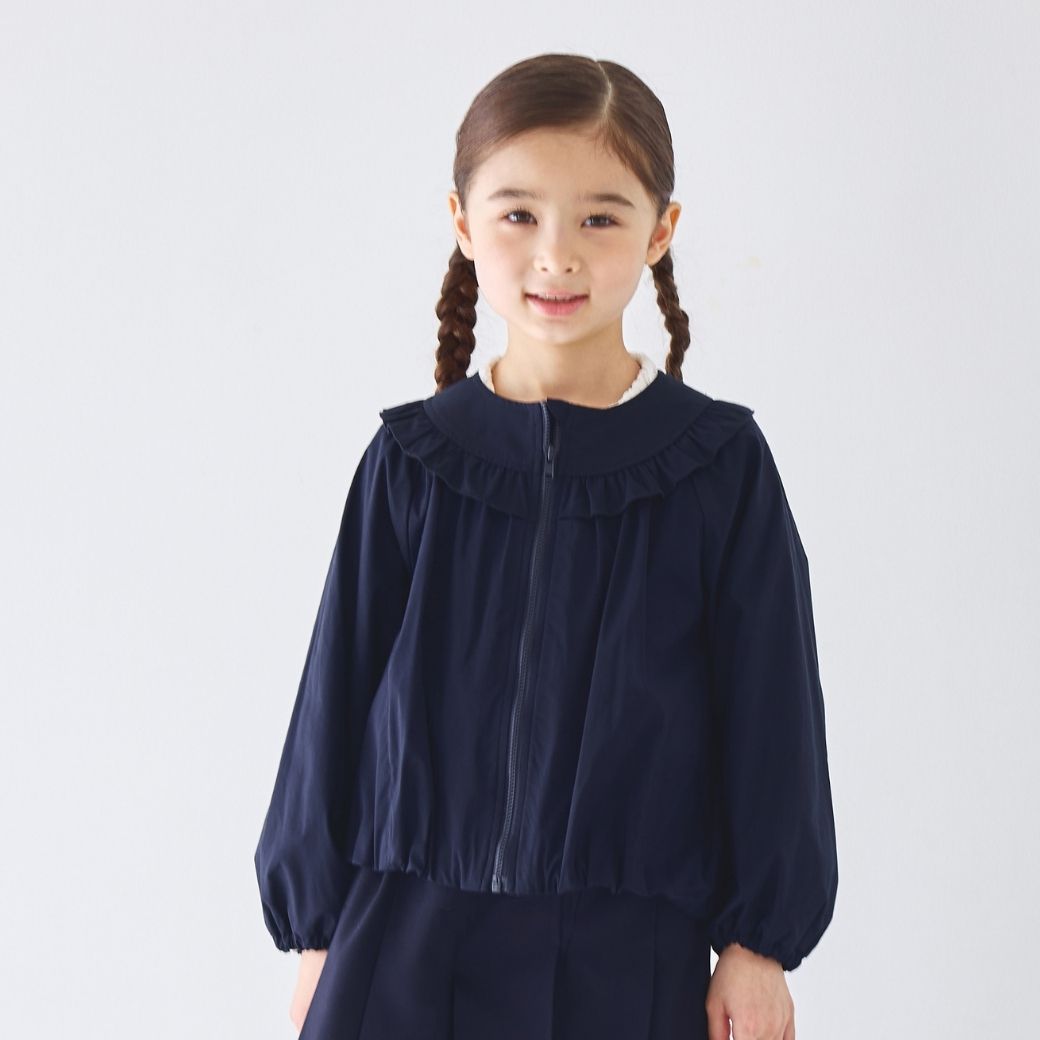 TIME SALE10％OFF】フリルバルーンブルゾン 110 120 130 140cm (2572