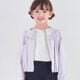 【TIME SALE10％OFF】フリルバルーンブルゾン 110 120 130 140cm (2572-7302) CHOPINblue/ショパンブルー
