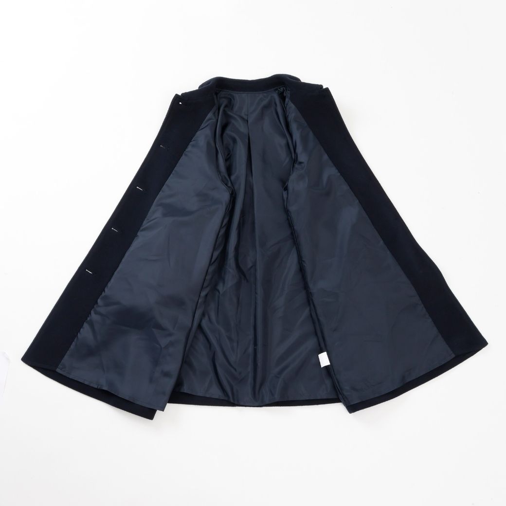 【ジュニア】ラグランスリーブステンカラーコート 140 150 160cm (2572-7518) CHOPIN blue/ショパンブルー