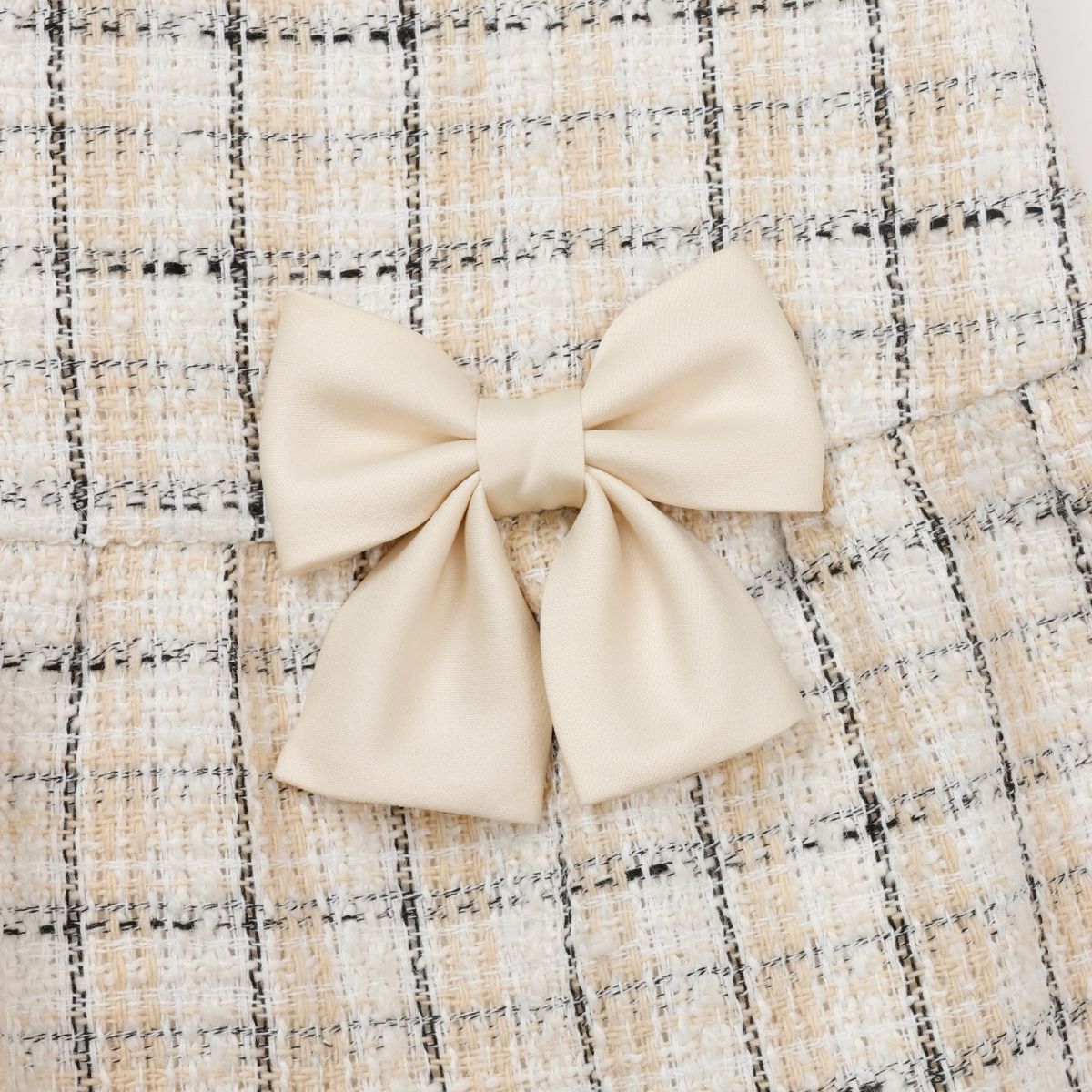 ファンシーツイードジャンパースカート 90 100cm (2576-7109) CHOPIN blue/ショパンブルー