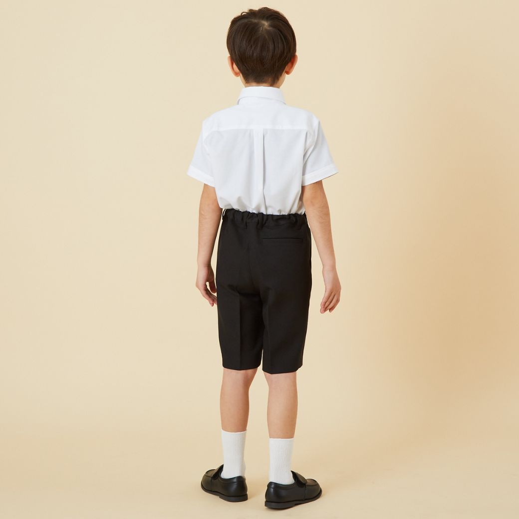 【WEB限定】半袖ベーシックシャツ 100 110 120 130cm(2433-5401) CHOPINblue/ショパンブルー