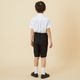 【WEB限定】半袖ベーシックシャツ 100 110 120 130cm（2433-5401) CHOPINblue/ショパンブルー