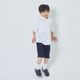 【WEB限定】ベーシックハーフパンツ 100 110 120 130cm (2435-5402) CHOPINblue/ショパンブルー