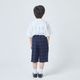 【WEB限定】ベーシックハーフパンツ 100 110 120 130cm (2435-5402) CHOPINblue/ショパンブルー