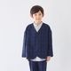 【WEB限定】ノーカラーセットアップ 100 110 120 130cm (2471-5451) CHOPINblue/ショパンブルー