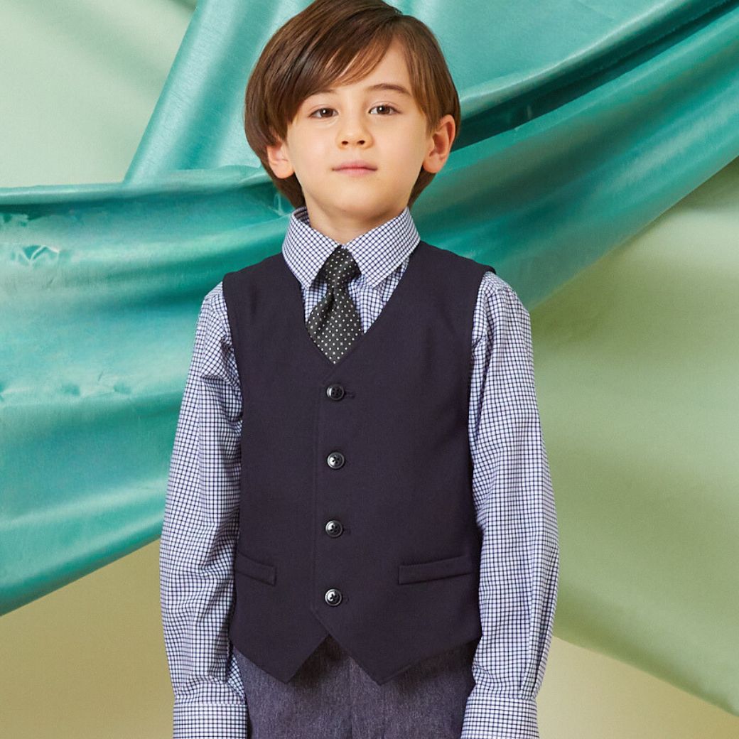 【セール10%OFF】布帛ベスト 110 120 130cm (5372-5452) ReadyFreddy/レディ フレディ