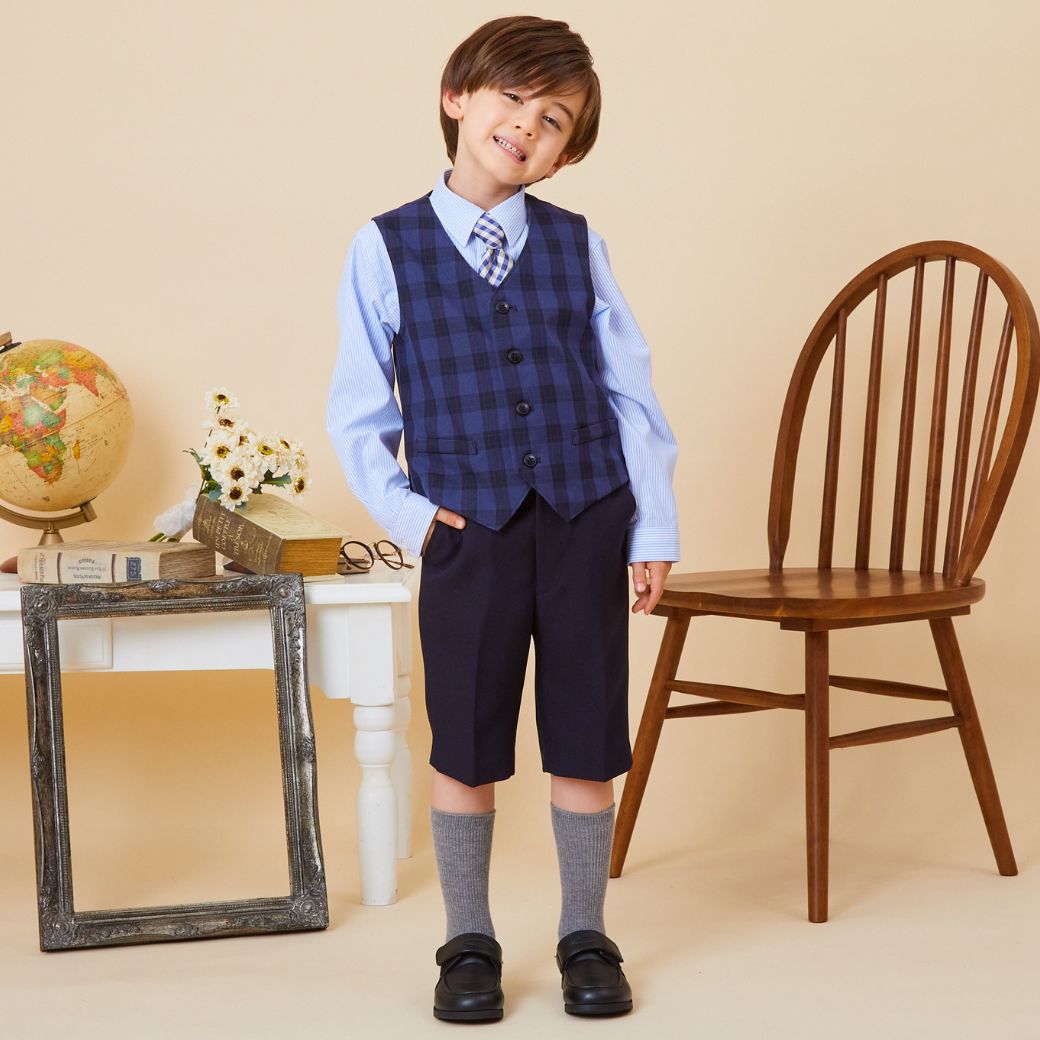 【セール10%OFF】布帛ベスト 110 120 130cm (5372-5452) ReadyFreddy/レディ フレディ