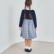 【SALE20％OFF】チェックドッキングワンピース 100 110 120 130cm (8496-7300) CHOPIN/ショパン