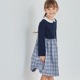 【SALE20％OFF】チェックドッキングワンピース 100 110 120 130cm (8496-7300) CHOPIN/ショパン