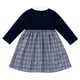【SALE20％OFF】チェックドッキングワンピース 100 110 120 130cm (8496-7300) CHOPIN/ショパン